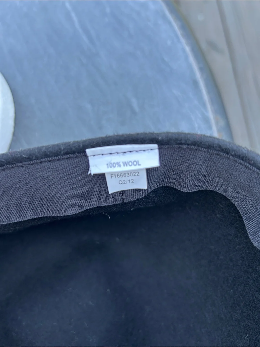 Target Black Wool Bow Cloche Hat